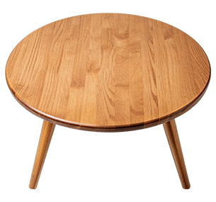 Circular Timber Table Collection